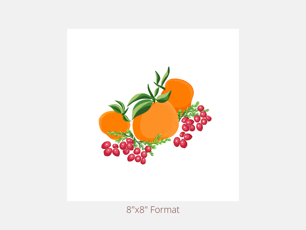Clementines on Yellow Archival Fine Art Print