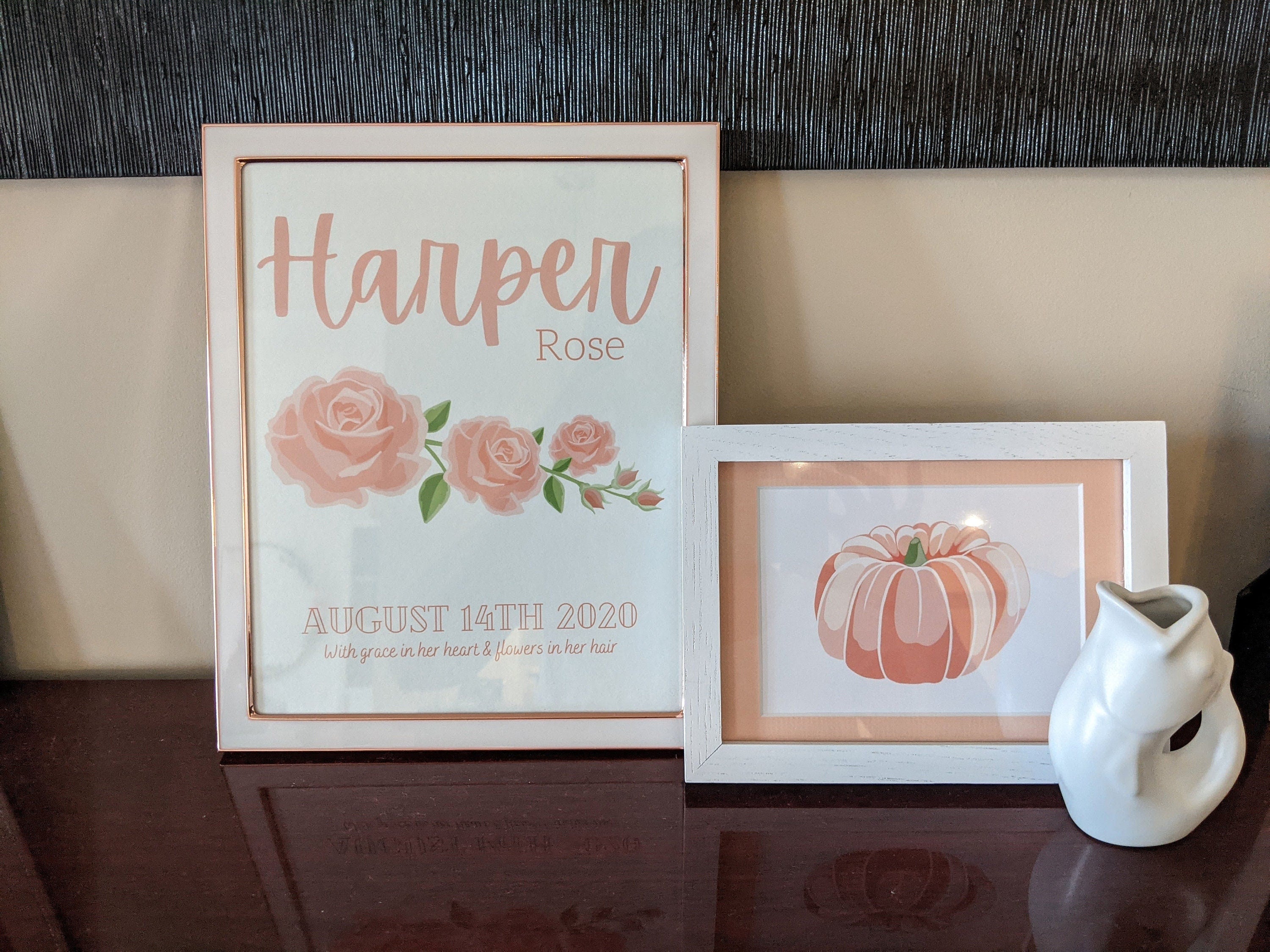 Personalized Baby Name Print - Print  From Home